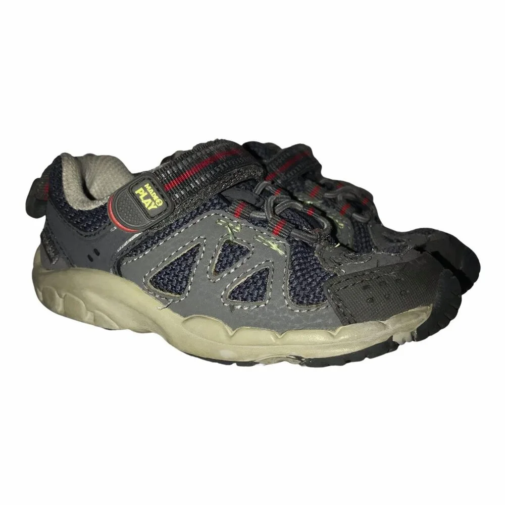 Stride Rite Made 2 Play Baby Ian Sneakers 8M Boys Play Shoes